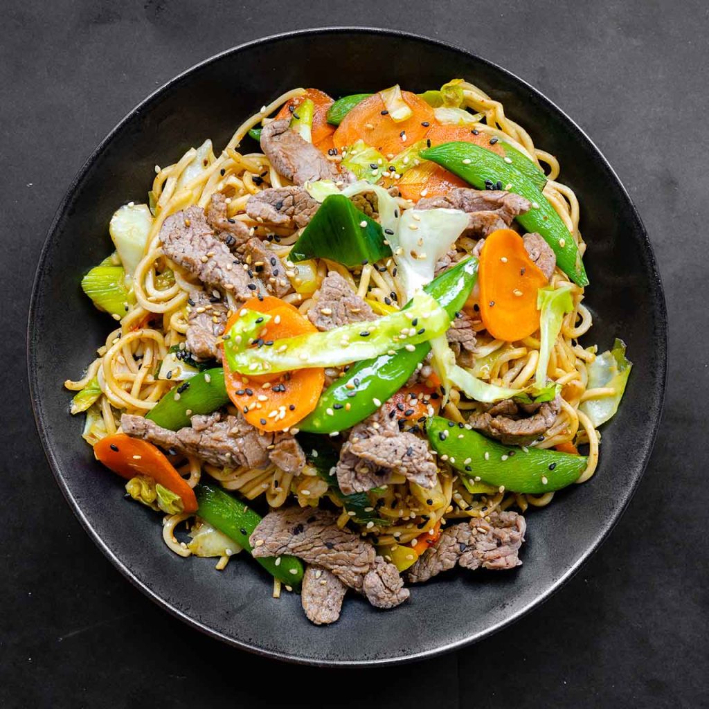 Det Varme - Yakisoba Beef
