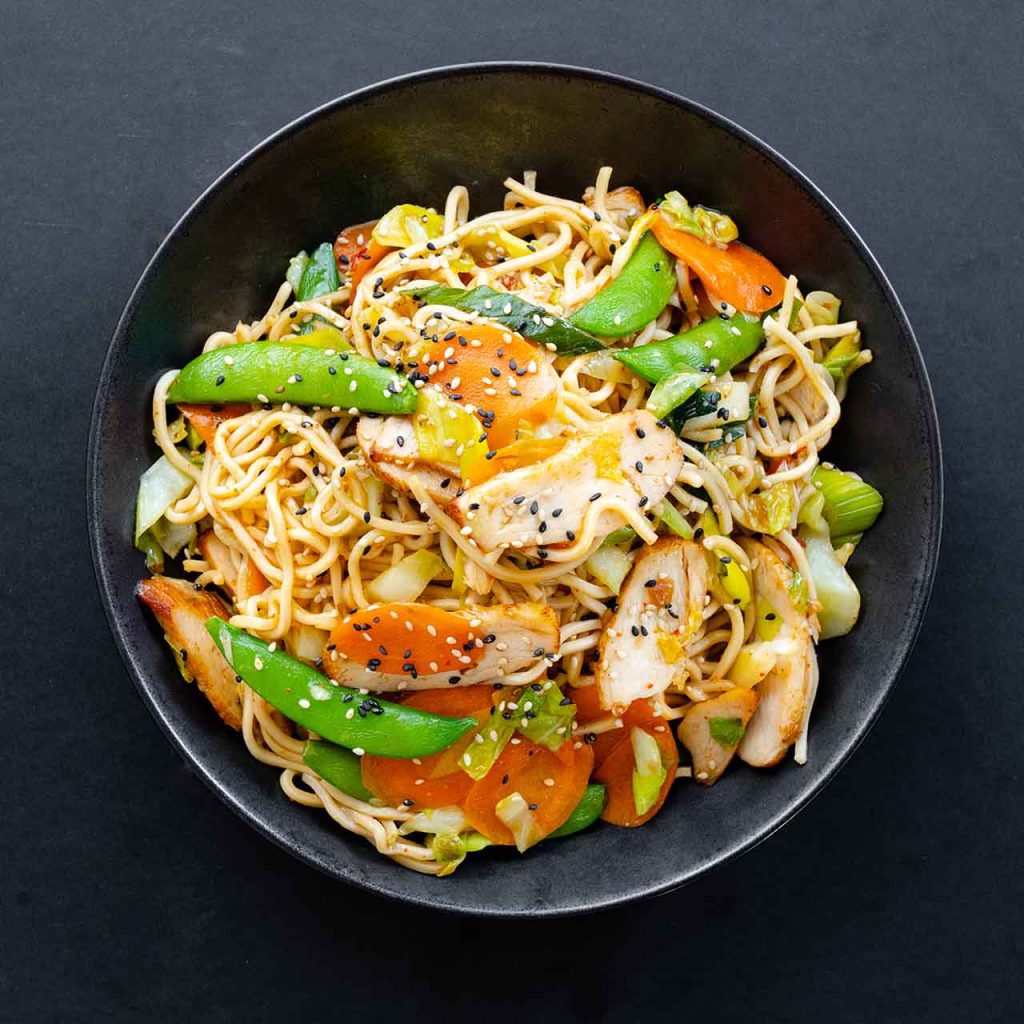 Det Varme - Yakisoba Chicken